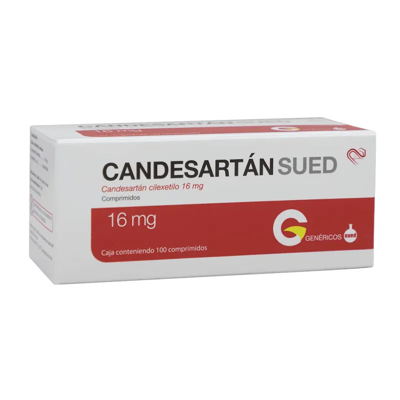 Candesartan 16mg/100 Tabletas -Sued