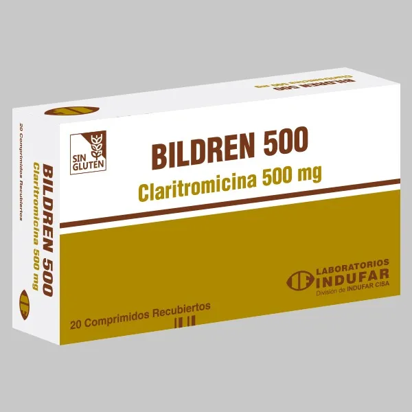 Bildren 500mg 20 Comrpimidos
