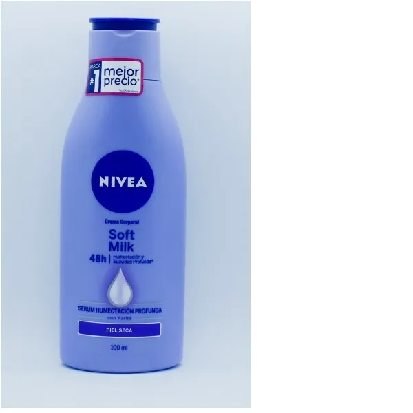 Nivea Crema Corporal Soft Milk Piel Seca 100ml 17030