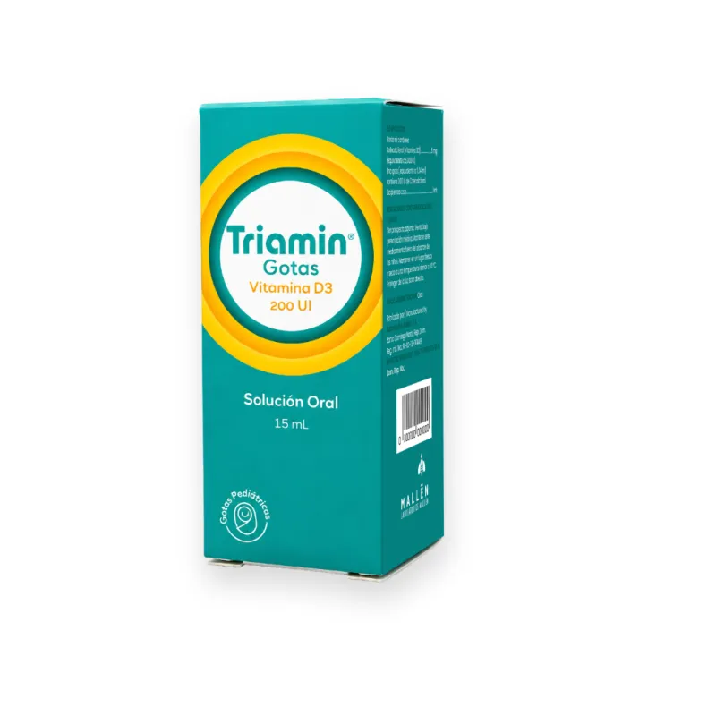 Triamin 200ui Sol Oral Gotas x 15ml