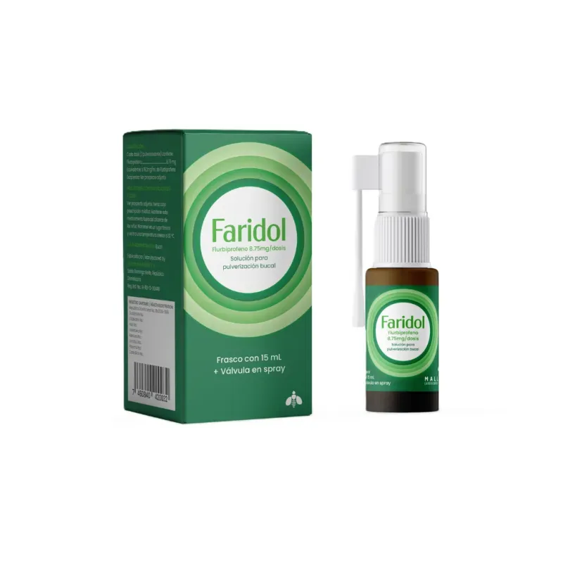 Faridol 8.75mg/Dosis Sol/Polv. Spray x 15ml