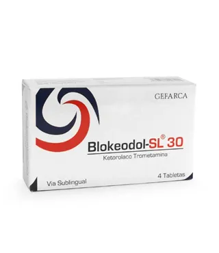 Blokeodol-Sl 30 mg 10 Tabletas