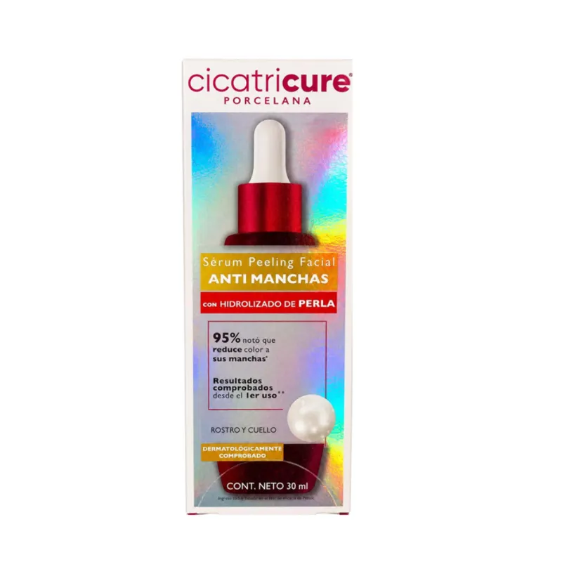 Cicatricure Porcelana Serum Peeling Antimanc 30ml