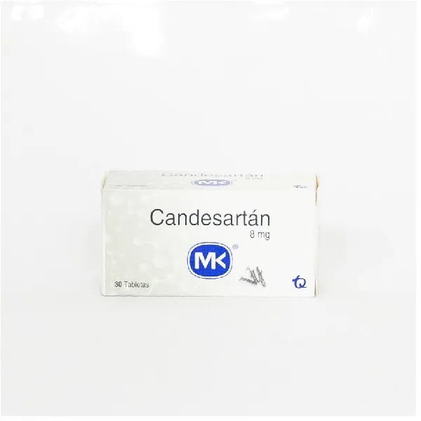 Candesartan MK 8mg 30 Tabletas