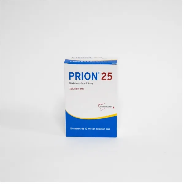Prion 25mg 10 Sobres Solucion Oral 10ml