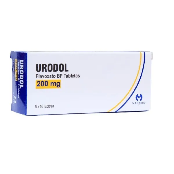 Urodol 200mg 50 Tabletas C/B Cada Blister