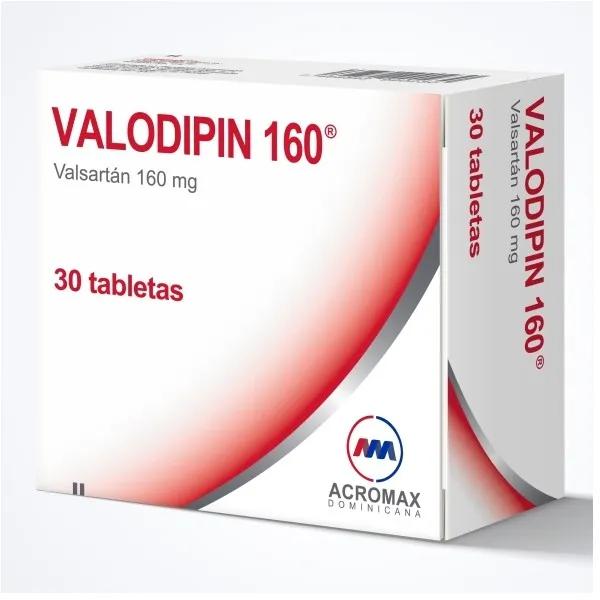 Valodipin 160mg 30 Tabletas Acrovan 160mg