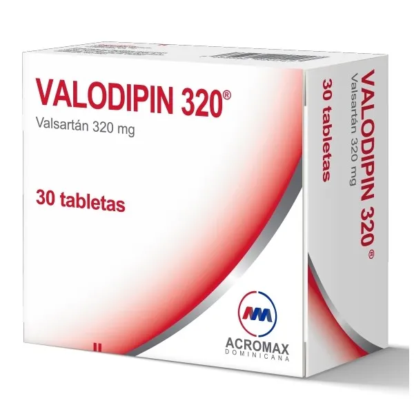 Valodipin 320mg 30 Tabletas Acrovan 320mg