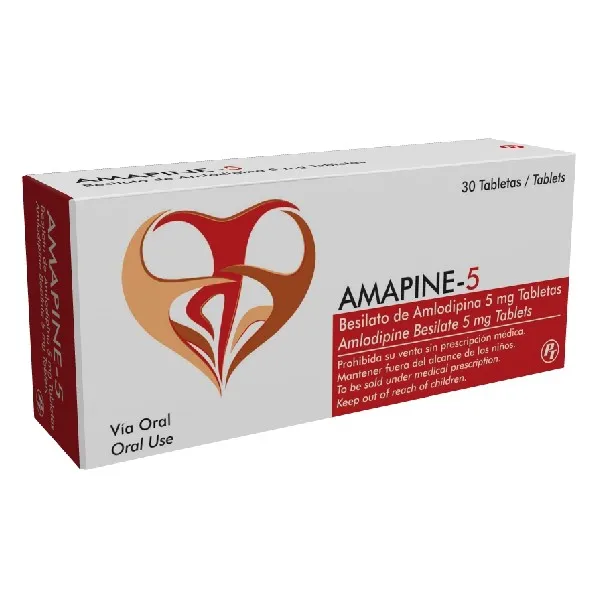 Amapine 5mg 30 Tabletas