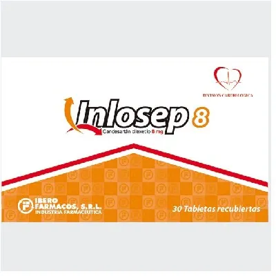 Inlosep 8mg 30 Tabletas