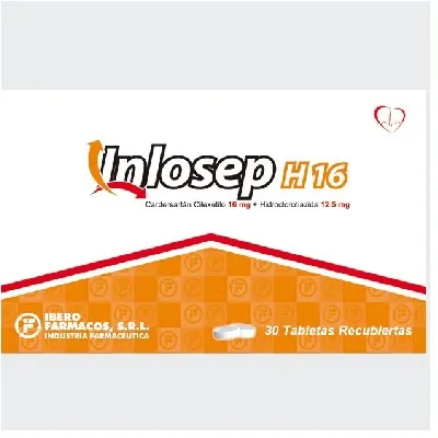 Inlosep H 16mg 30 Tabletas