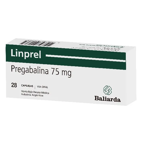 Linprel 75mg 28 Capsulas