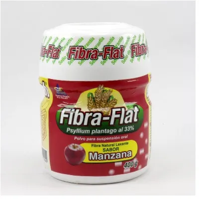 Fibra Flat Sabor Manzana 400g