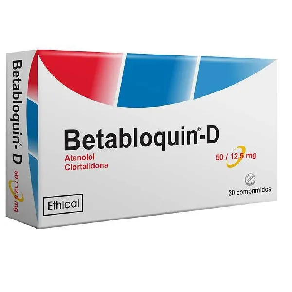 Betabloquin D 50/12.5 30 Comprimidos