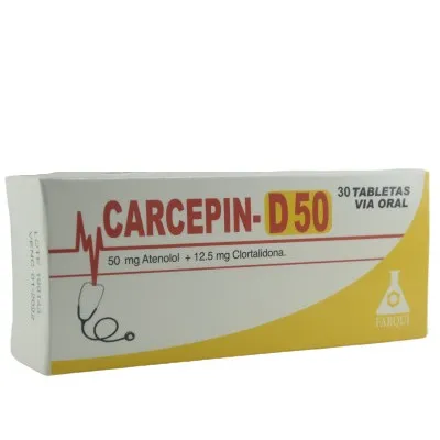 Carcepin D 50/12.5 30 Tabletas