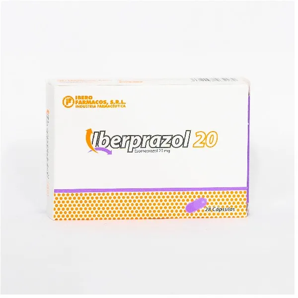 Iberprazol 20mg 28 Capsulas C/B Cada Blister7
