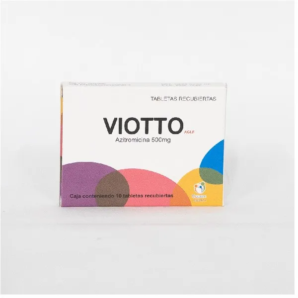 Viotto 500mg 10 Tabletas