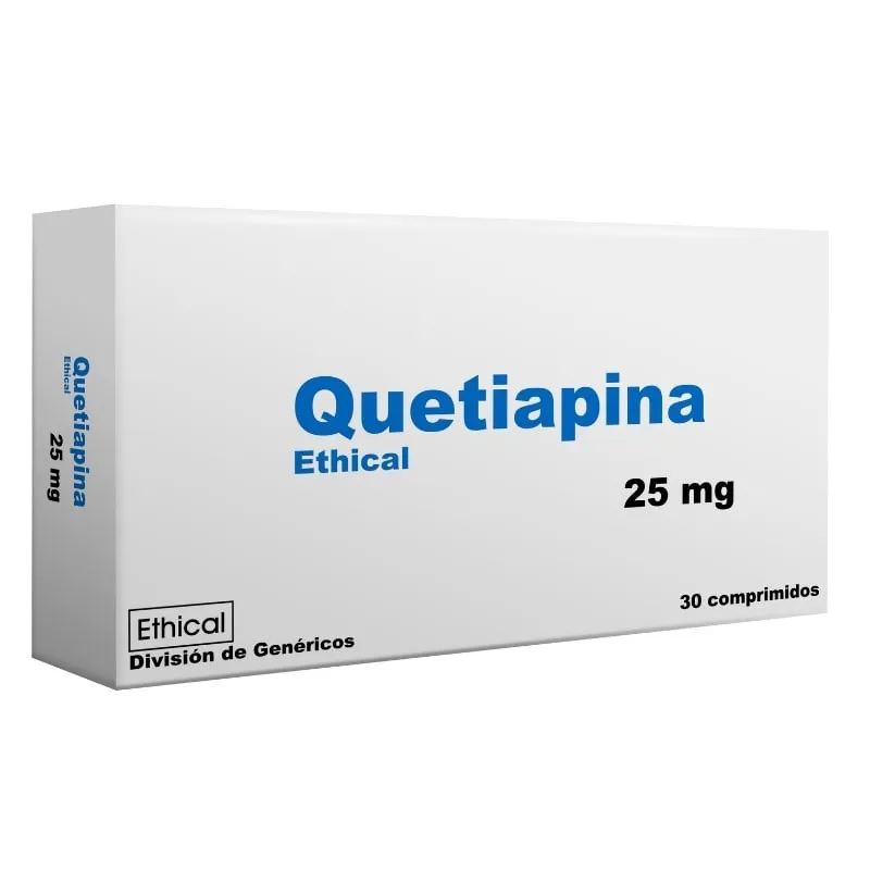 Quetiapina Ethical 25mg /30tab