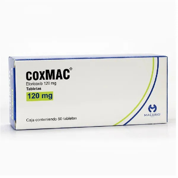 Coxmac 120mg 50 Tabletas