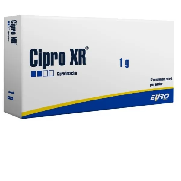 Cipro XR 1g 12 Comprimidos