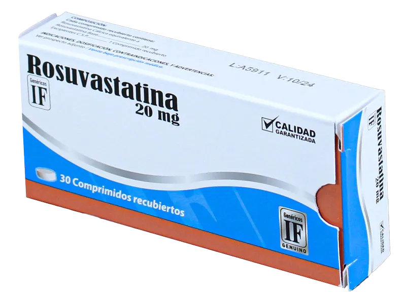 Rosuvastatina 20mg IF x 30 Tab