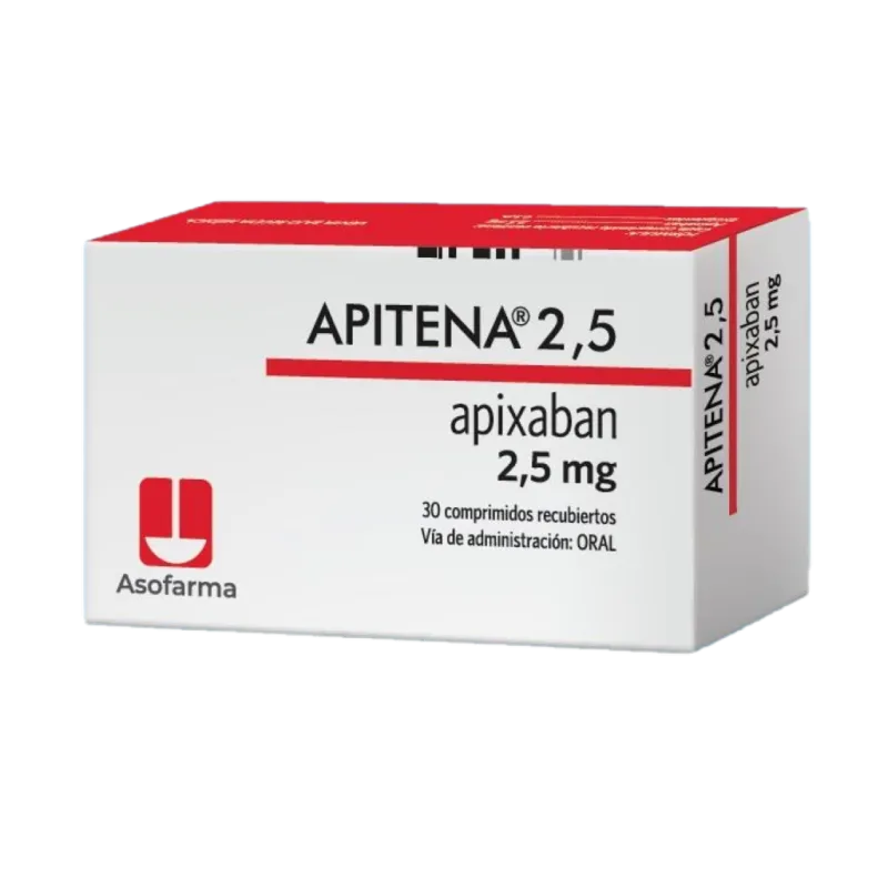 Apitena 2.5mg, Caja de 30 Comprimidos Recubiertos
