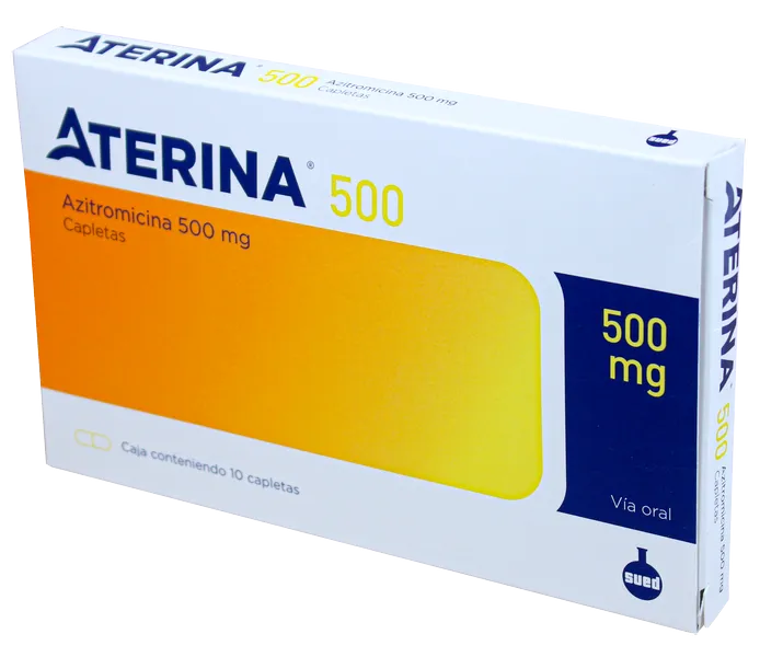 Aterina 500mg, 10 Tabletas