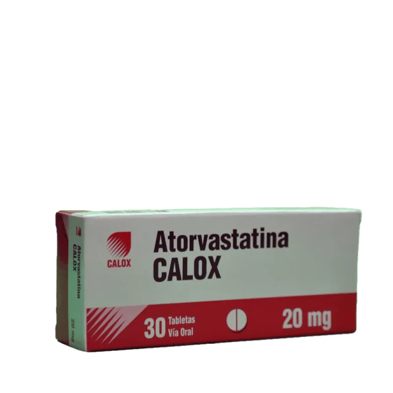 Atorvastatina 20mg Calox, 30