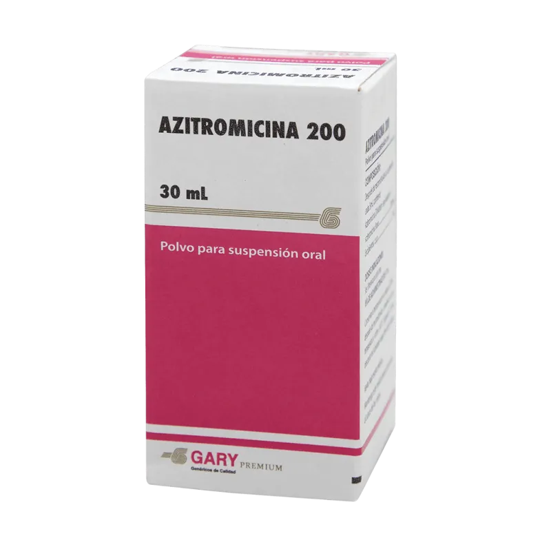 Azitromicina 200mg Gary, Suspension 30ml