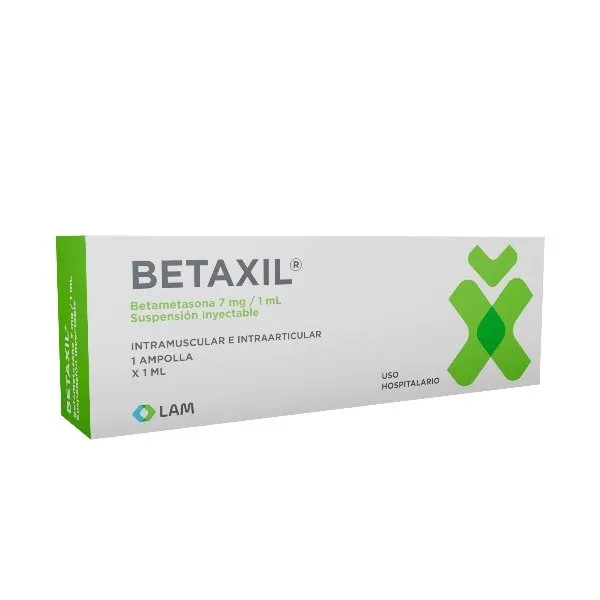Betaxil 7mg/1ml Suspension Inyectable I.m./I.a,, Ampolla