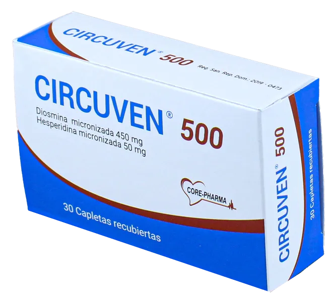 Circuven 500mg, 30 Capletas