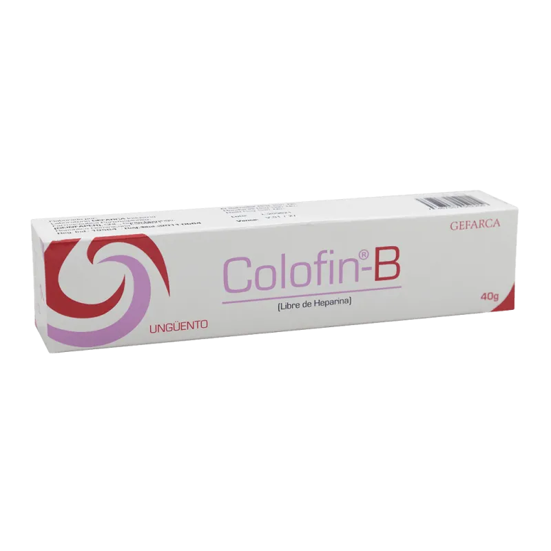 Colofin-B Unguento, Tubo de 40g