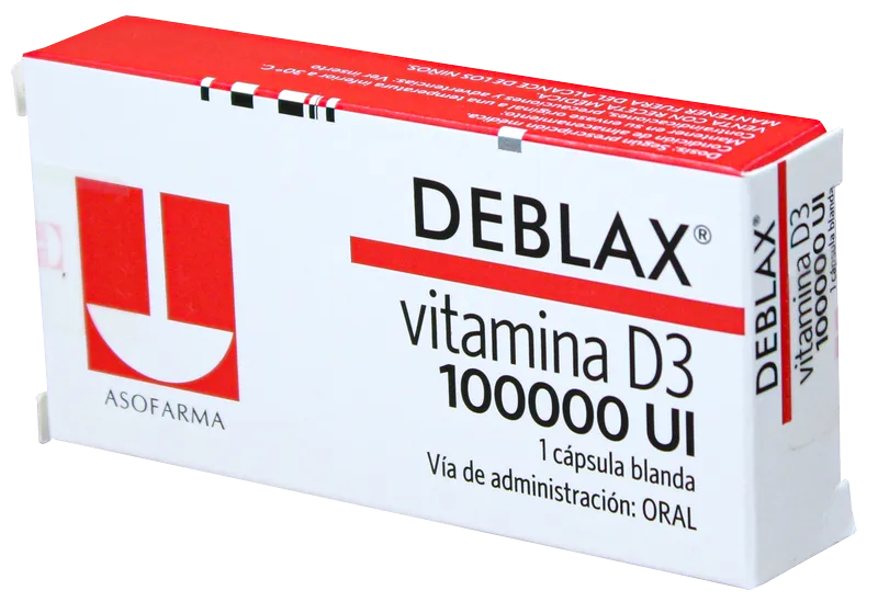 Deblax 100000 ui, 1 Capsula