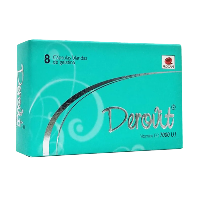 Derovit 7000ui, 8 Capsulas
