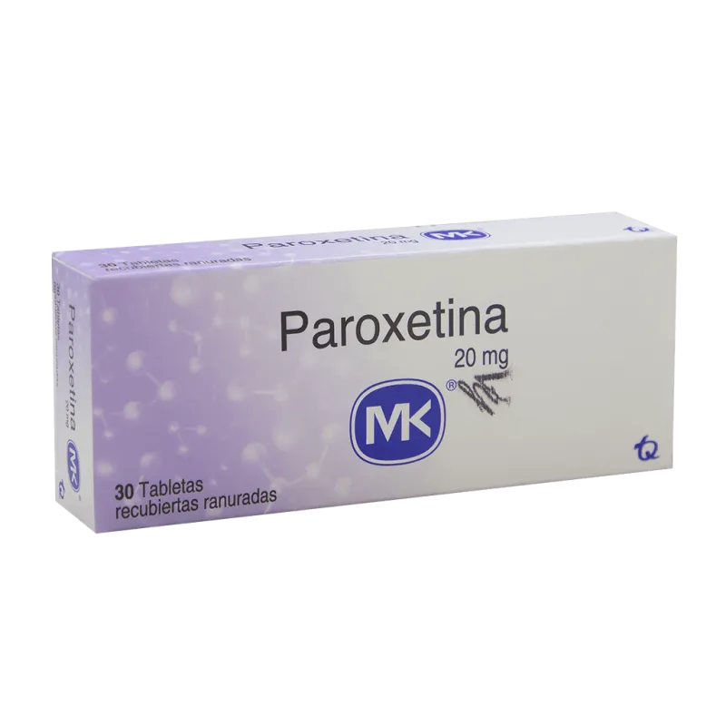 Paroxetina MK 20mg / 30 Tabletas