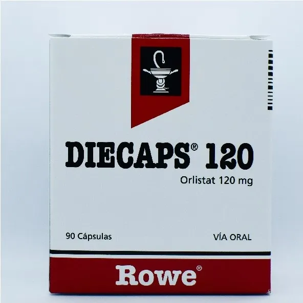 Diecaps 120mg, 9 Blisters de 10 Tabletas