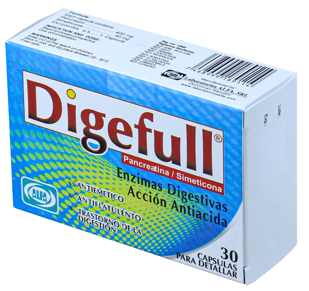 Digefull, 30 Capsulas