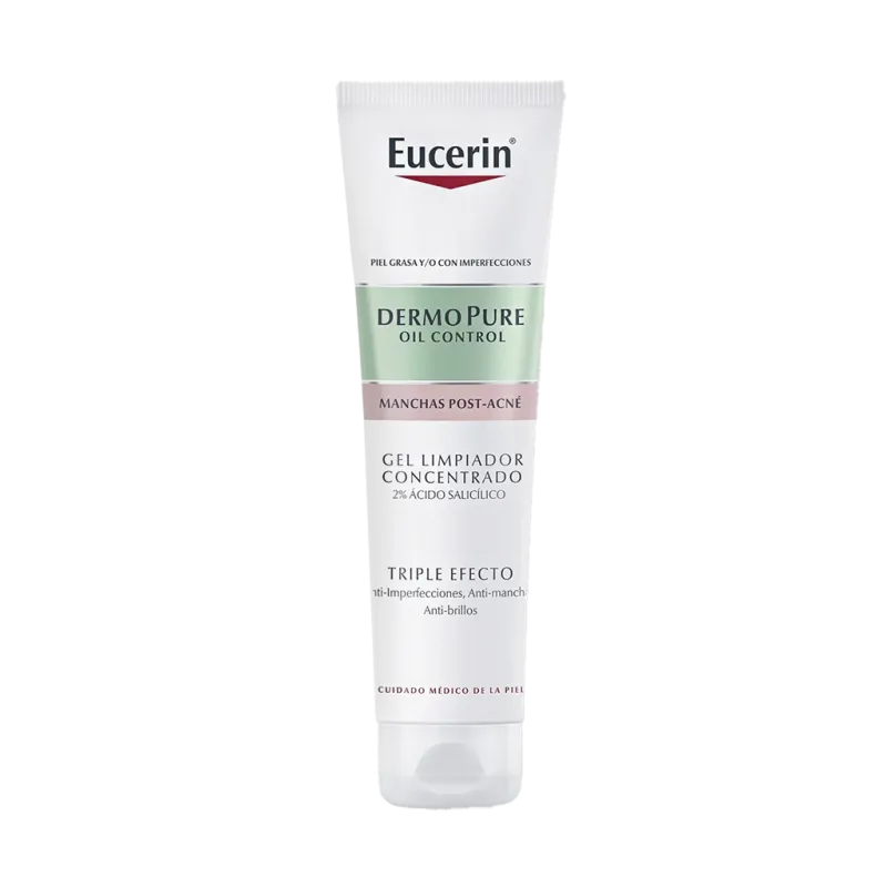 Eucerin Dermopure Clinical Gel Limpiador Concentrado, Tubo de 150ml