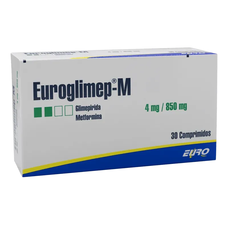Euroglimep M 4/850mg, 30