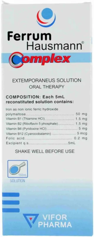 Ferrum Hausmann Complex, Frasco de 150ml