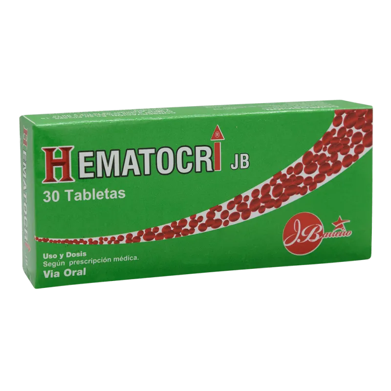 Hematocri, Caja de 30 Tabletas