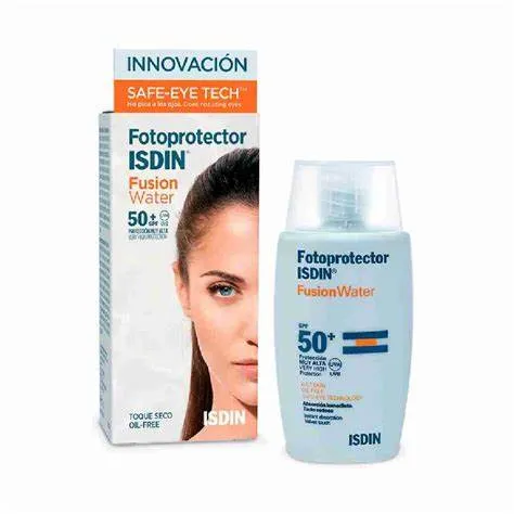 Isdin Fotoprotector FusionWater Magic Oil Control Spf50 Protector Solar, Frasco de 50mL