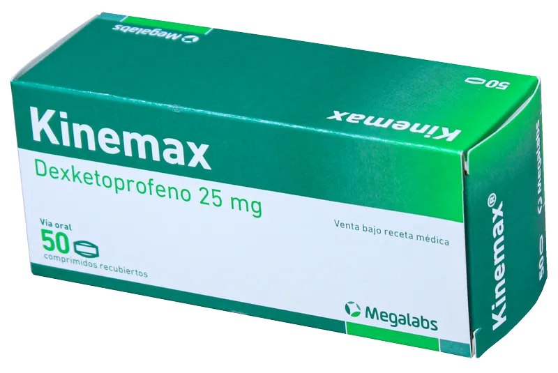 Kinemax 25mg, 50 Comprimidos