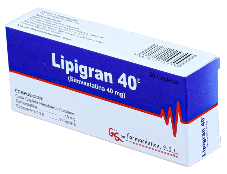 Lipigran 40mg, 30