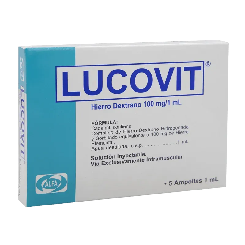 Lucovit 1ml, 5 Ampollas