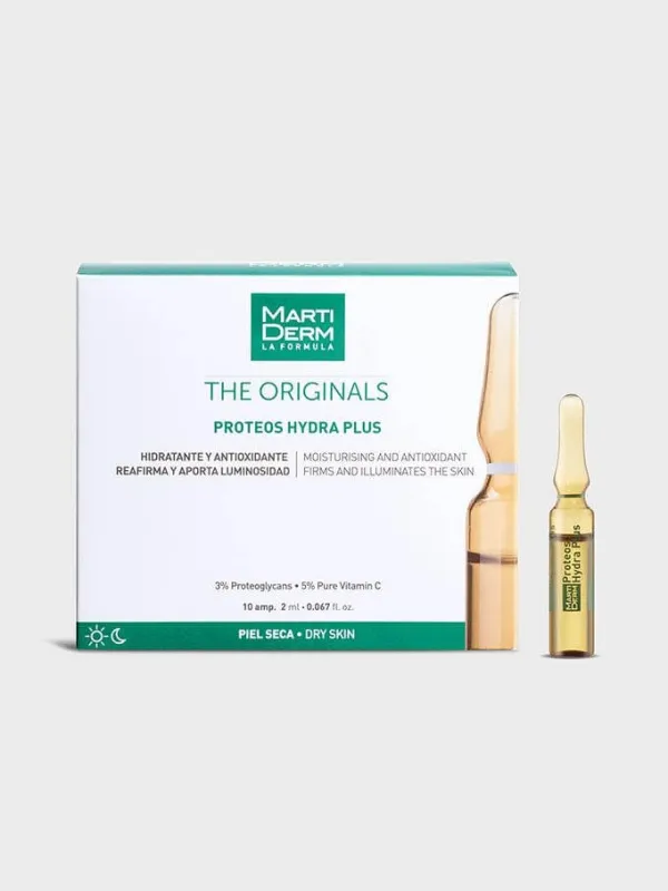 Marti Derm Proteos Hydra Plus, 10 Ampollas