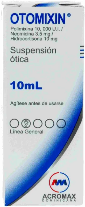 Otomixin Gotas Oticas, Frasco 10ml