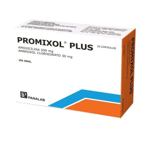 Promixol Plus, 20 Capsulas