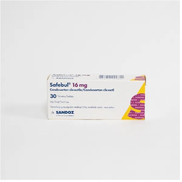 Safebul 16mg, 30 Tabletas