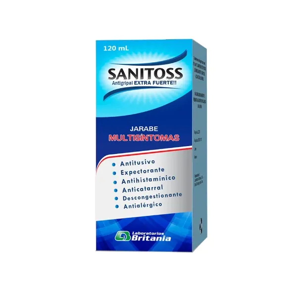 Sanitoss Antigripal, 120 ml